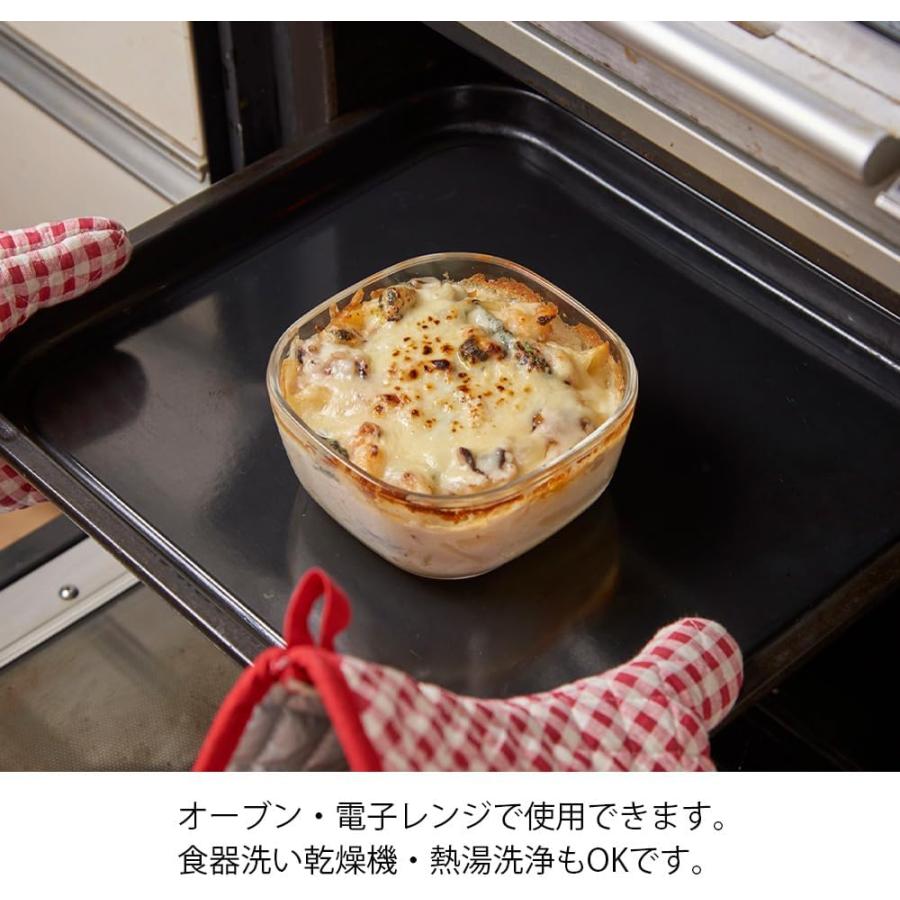 HARIO(ハリオ)耐熱 ガラス製 保存容器 レッド KST-2012-R 3個入 プレゼント ギフト おしゃれ キッチン用品 日本製 | HARIO | 01