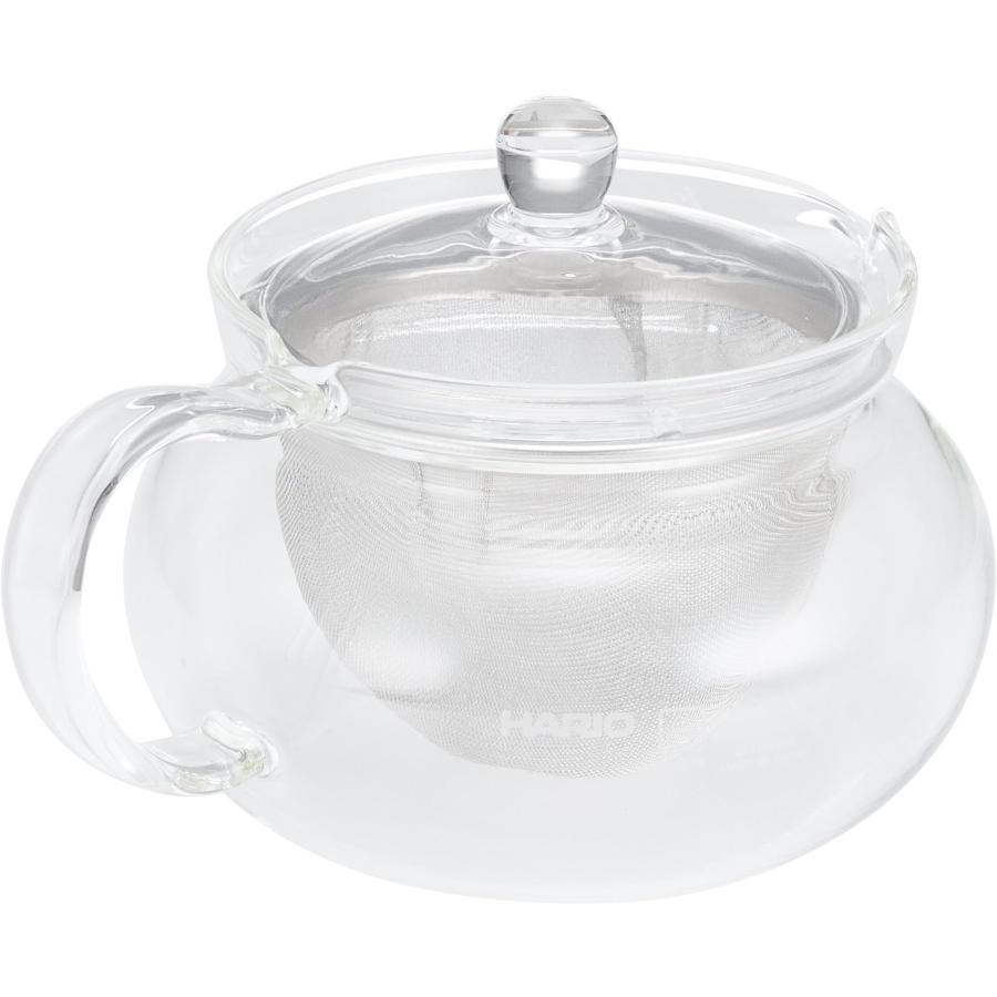 HARIO(ハリオ) 茶茶急須 透明 実用容量450ml 丸 電子レンジ対応 CHJMN-45T プレゼント ギフト おしゃれ キッチン用品 | HARIO | 18