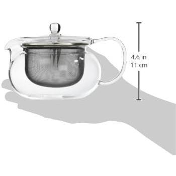 HARIO(ハリオ) 茶茶急須 透明 実用容量450ml 丸 電子レンジ対応 CHJMN-45T プレゼント ギフト おしゃれ キッチン用品 | HARIO | 07