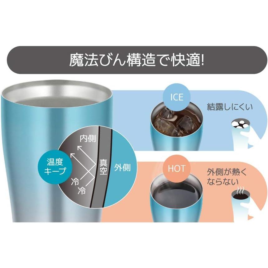 サーモス 真空断熱タンブラー 340ml ブルーフェード JDE-341C BL-FD プレゼント ギフト おしゃれ キッチン用品 | THERMOS | 04
