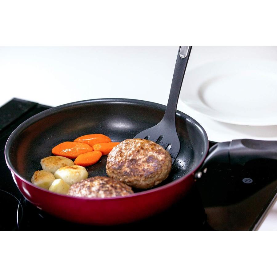 サーモス ナイロンターナー フライ返し ブラック キッチンツール KT-F001 BK プレゼント ギフト おしゃれ キッチン用品 | THERMOS | 02