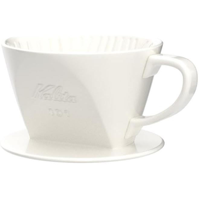 カリタ Kalita コーヒー ドリッパー 陶器製 1-2人用 01001 ロト ホワイト プレゼント ギフト おしゃれ コーヒー用品 | Kalita | 07