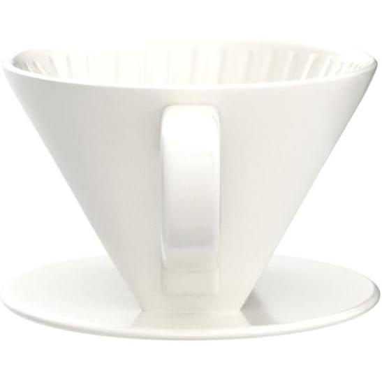 カリタ Kalita コーヒー ドリッパー 陶器製 1-2人用 01001 ロト ホワイト プレゼント ギフト おしゃれ コーヒー用品 | Kalita | 08