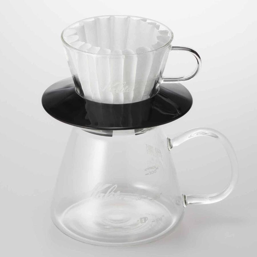 カリタ Kalita コーヒーサーバー ウェーブシリーズ 300ml 1-2人用 G 31253 プレゼント ギフト おしゃれ コーヒー用品 | Kalita | 02