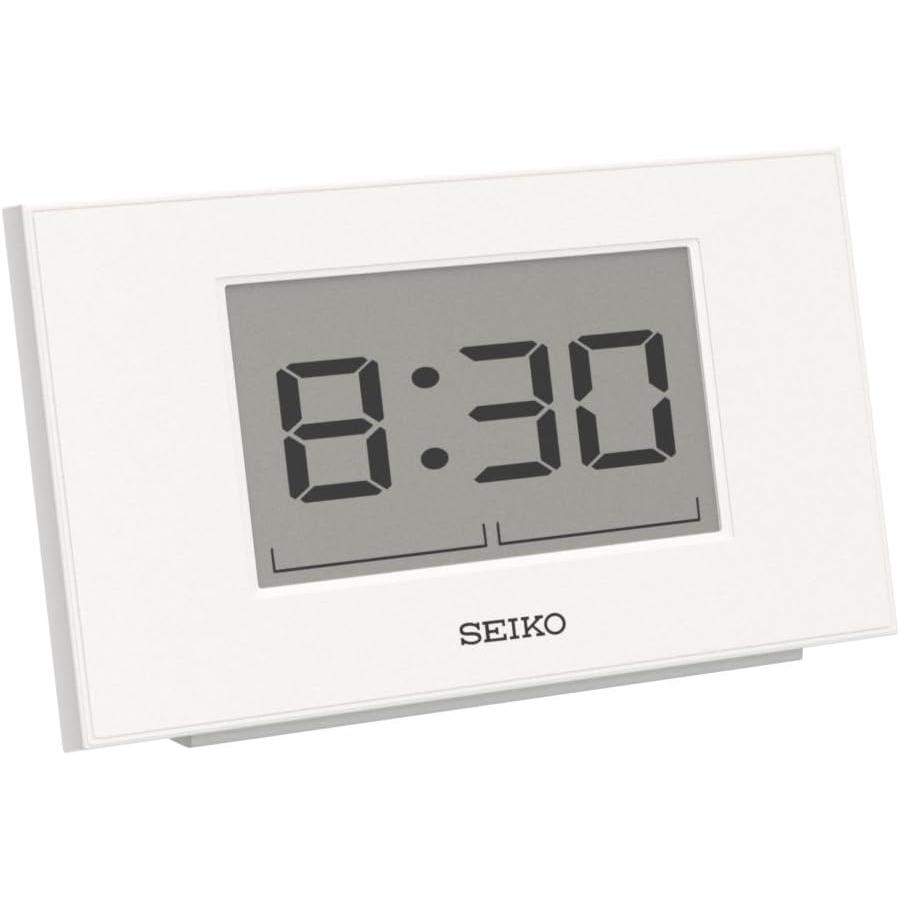 SEIKO（セイコー） セイコークロック 置き時計 白パール 目覚まし時計