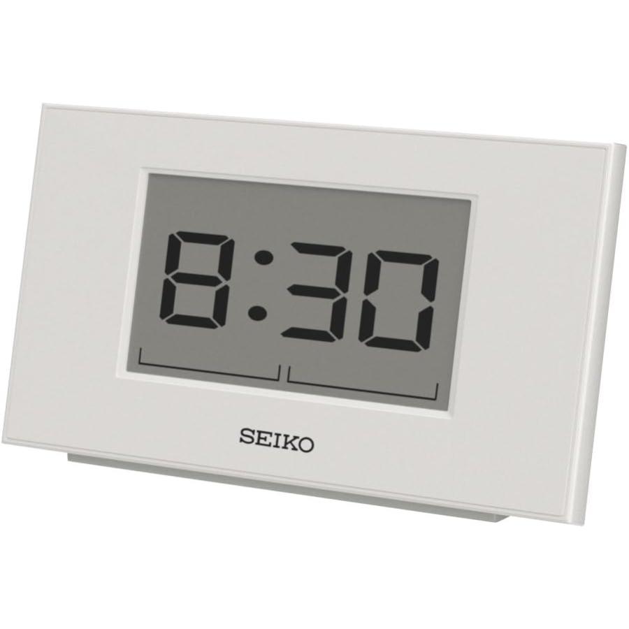 SEIKO（セイコー） セイコークロック 置き時計 白パール 目覚まし時計