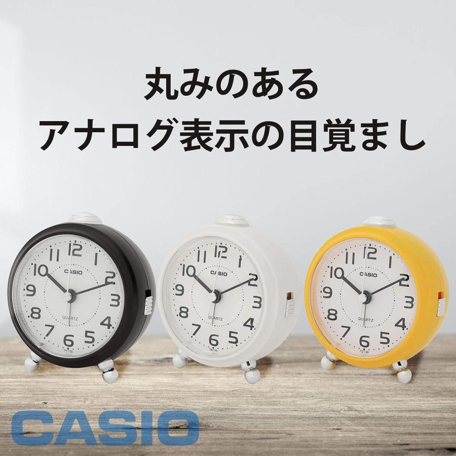 CASIO（カシオ） 目覚まし時計 イエロー アナログ 小型 TQ-149-9JF