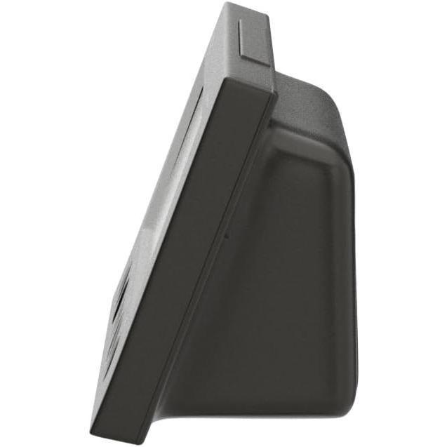 リズム(RHYTHM) 目覚まし時計 電波時計 温度計・湿度計付き フィットウェーブスマート 黒 7.7×12×5.4cm 8RZ166SR02 | RHYTHM（時計） | 14