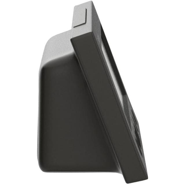 リズム(RHYTHM) 目覚まし時計 電波時計 温度計・湿度計付き フィットウェーブスマート 黒 7.7×12×5.4cm 8RZ166SR02 | RHYTHM（時計） | 17