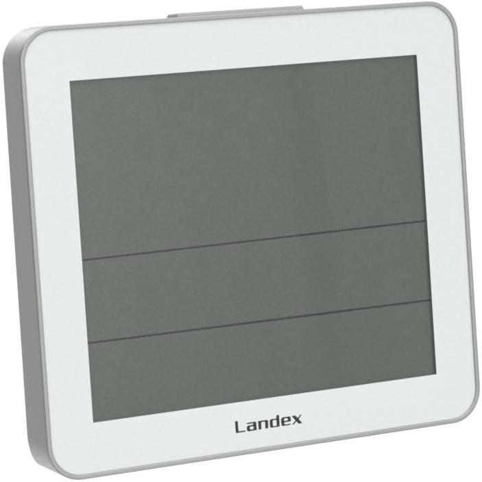 ランデックス(Landex) 置き時計 電波 デジタル スリーユニット 温度 湿度 カレンダー表示 シルバー YT5277SV1 | ブランド登録なし | 06