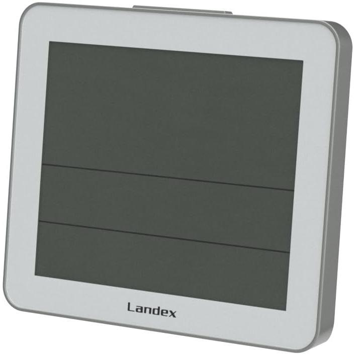 ランデックス(Landex) 置き時計 電波 デジタル スリーユニット 温度 湿度 カレンダー表示 シルバー YT5277SV1 | ブランド登録なし | 07