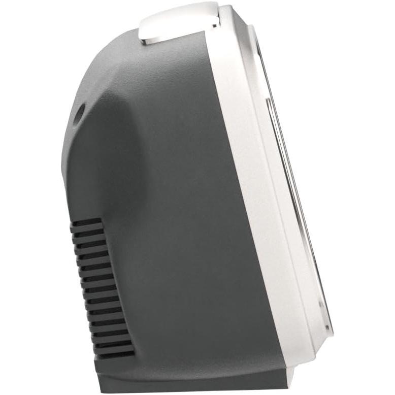 フォルミア(Formia) 目覚まし時計 白 アナログ スタンダードめざまし 静音 連続秒針 蓄光文字盤 ライト付き HT-A015W | ブランド登録なし | 12