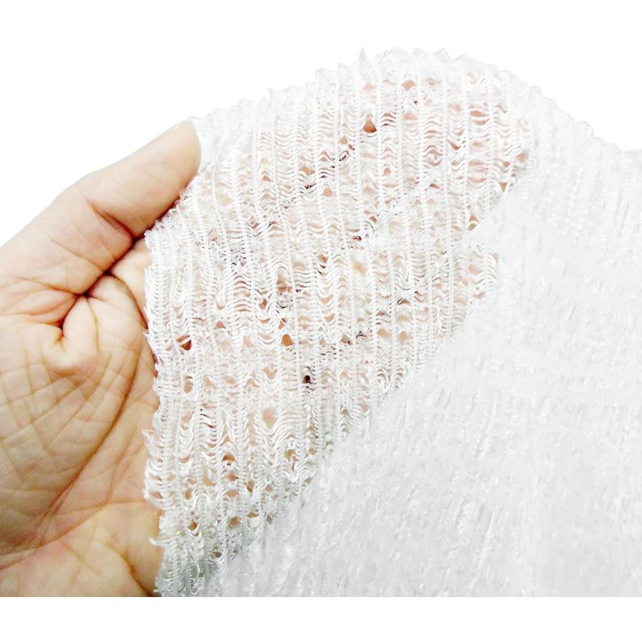 オーエ ボディタオル 超 やわらかめ ホワイト 約幅28×長さ100cm あわゆき 体洗い タオル 豊かな 泡立ち 日本製 | ブランド登録なし | 02