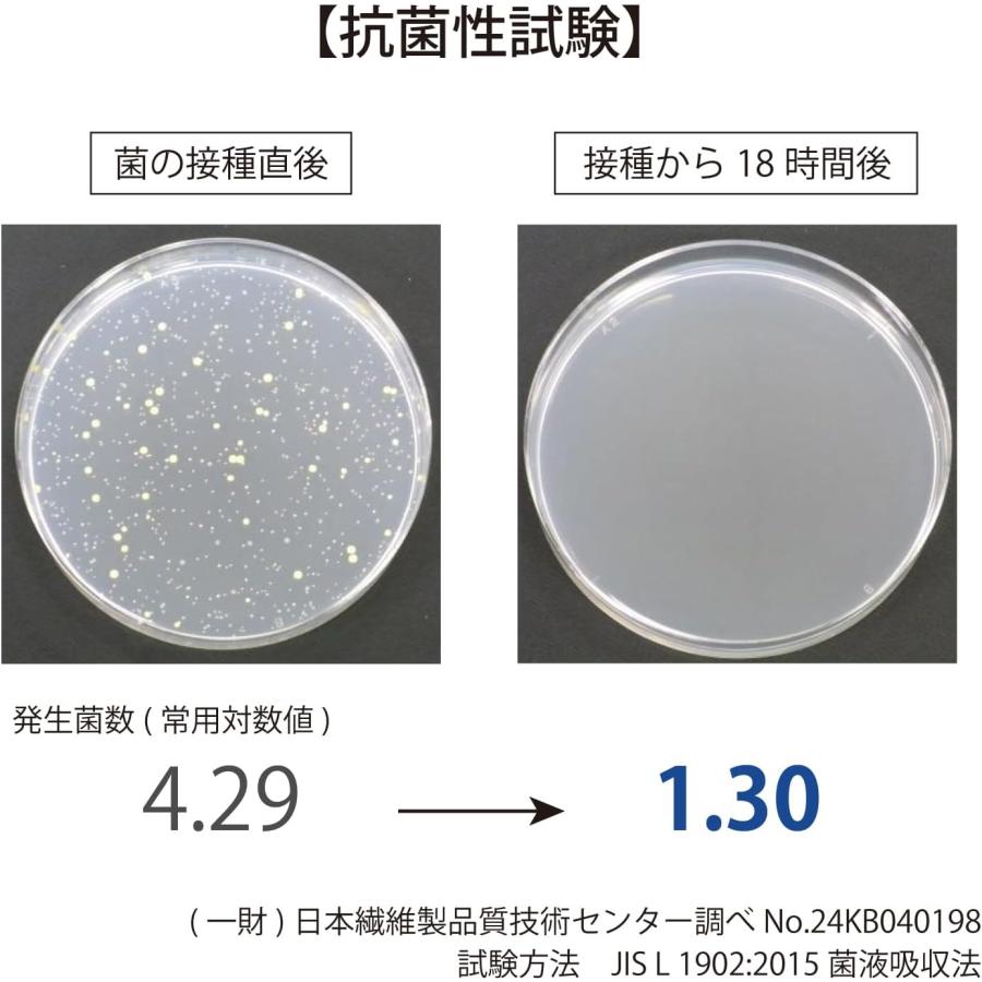 【WEB限定】 フェイスタオル 抗菌 防臭 医師が考えた ハイドロ銀チタン 吸水 5枚セット グレー 約34cm×80cm 61-5019250 | ブランド登録なし | 02