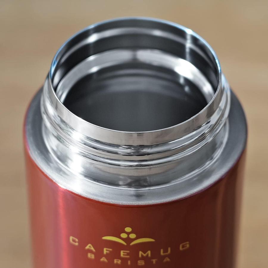 パール金属 水筒 500ml 直飲み 軽量 ステンレス マグボトル コーヒーチェリー カフェマグ バリスタ HB-2610 | パール金属 | 05