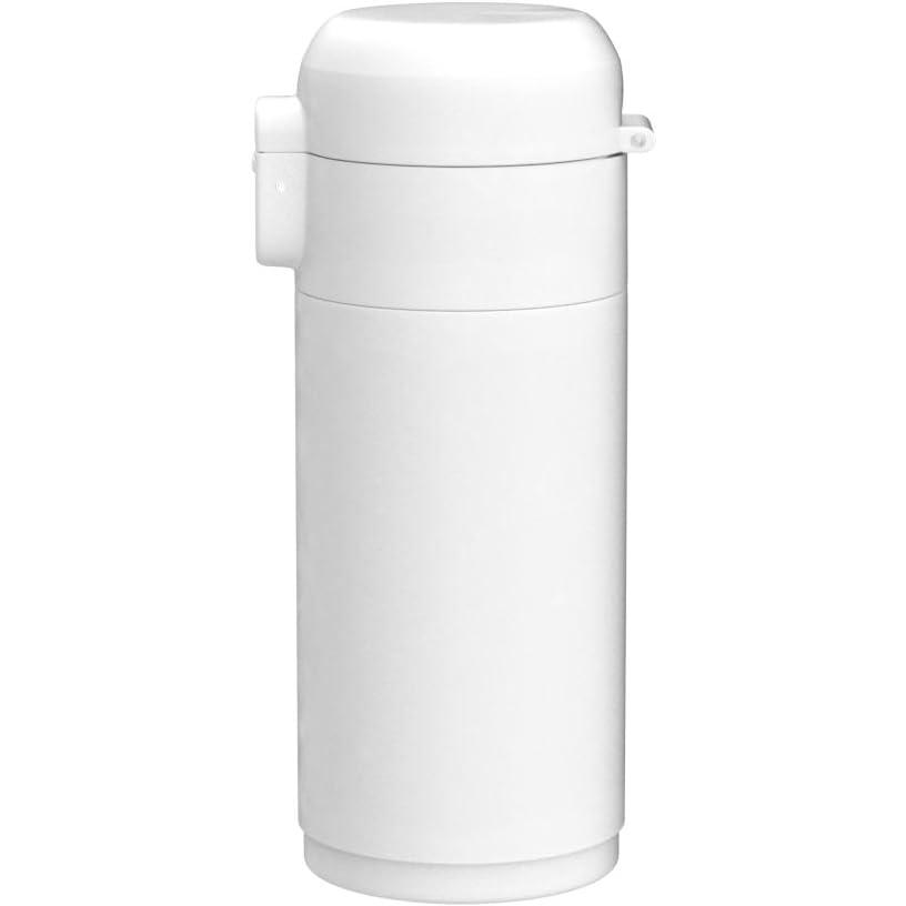 和平フレイズ 水筒 マグボトル 200ml ホワイト 抗菌 真空断熱構造 保温 保冷 無地 オミット RH-1506 200ml ホワイト ワンタッチ栓(スリム) | 和平フレイズ | 07