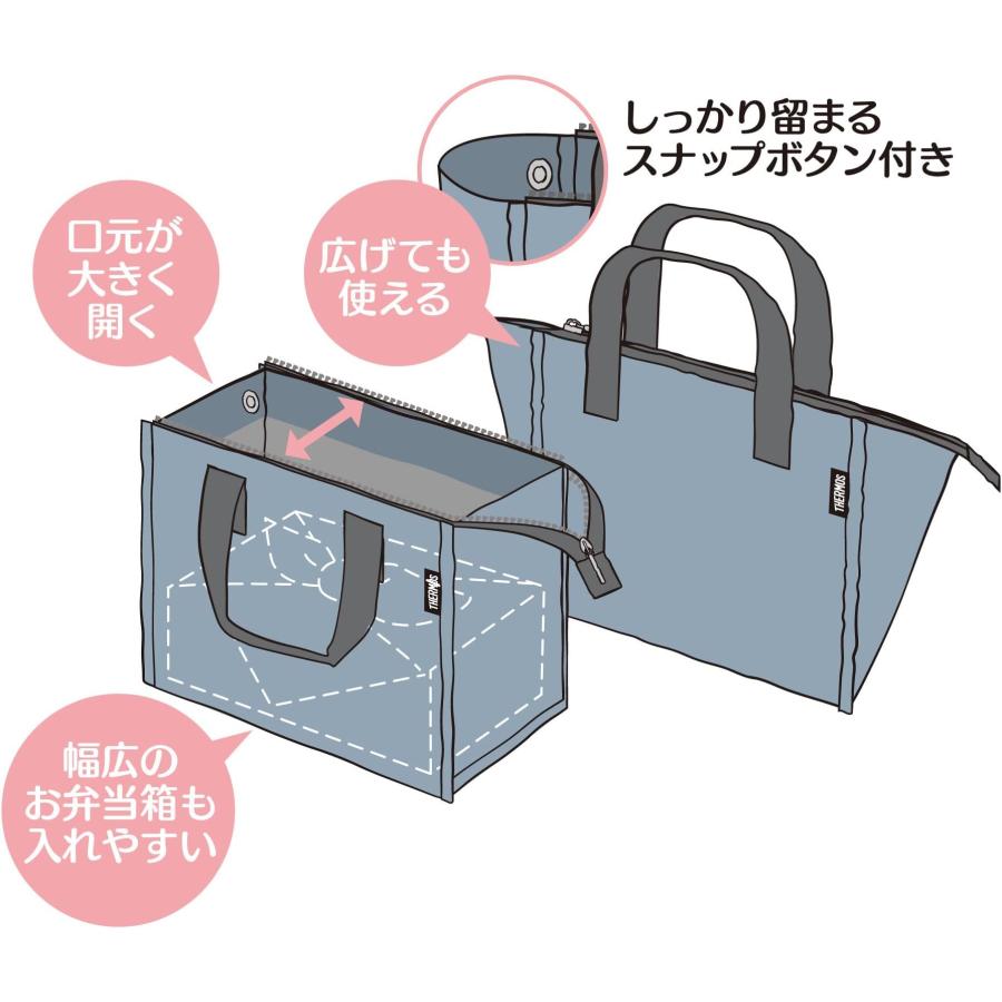 サーモス 保冷ランチバッグ 2Lミッフィー ライトブルー RFC-002B LB | THERMOS | 04