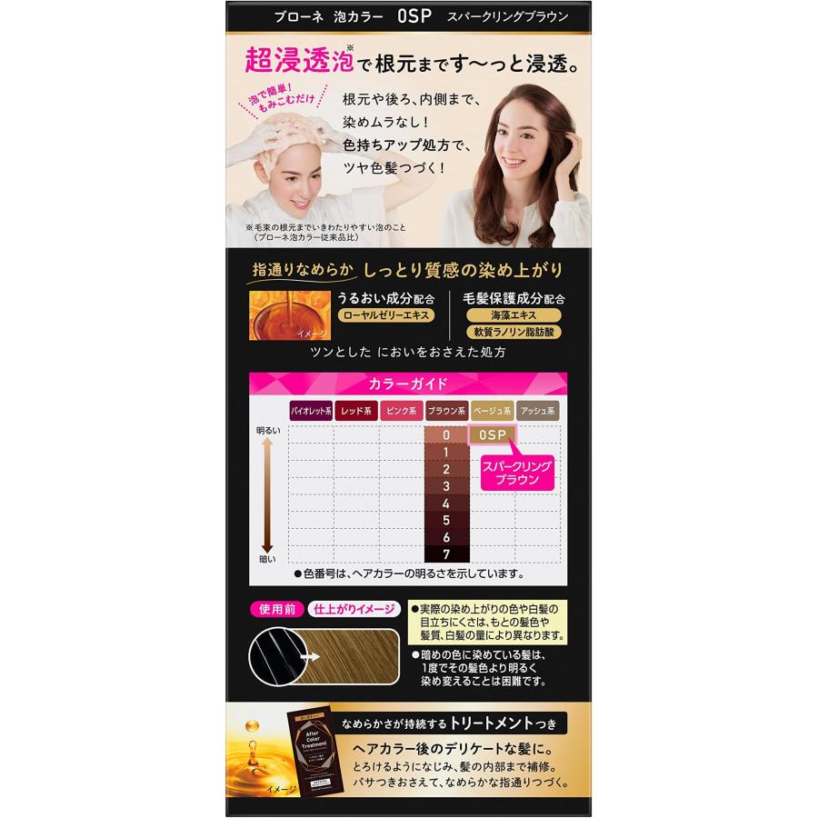 ブローネ 【泡タイプ】ブローネ 泡カラー 0SP スパークリングブラウン