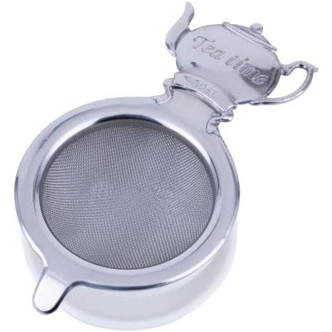 ティーストレーナーセット ミラー 18244 ミラー加工 受け皿付き の商品画像