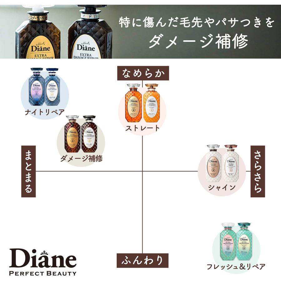 Diane ダイアン 【大容量】トリートメント [ダメージ補修] フローラル&ベリーの香り パーフェクトビューティ エクストラダメージリペア 詰め替え 660ml | ブランド登録なし | 03