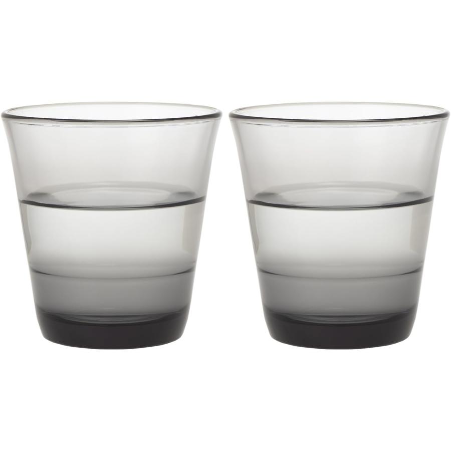 東洋佐々木ガラス フリーグラス スパッシュ シルバーグレー 210ml 2個