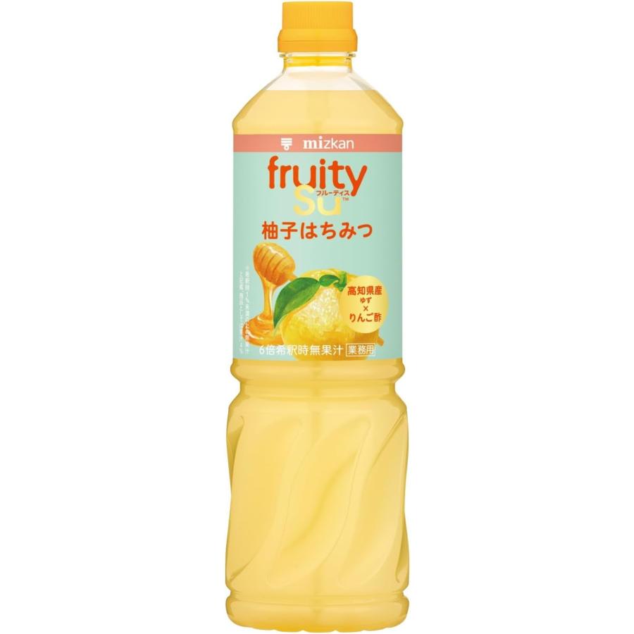 ミツカン 業務用 フルーティス りんご酢 柚子はちみつ 1000ml 6倍濃縮タイプ 飲むお酢 | ミツカン