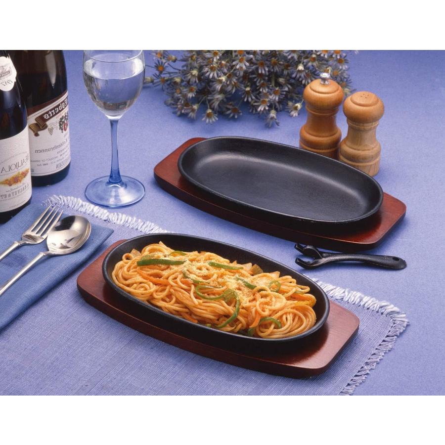 池永鉄工 Ikenaga Iron Works ステーキ皿 ハンバーグ プレート 2枚