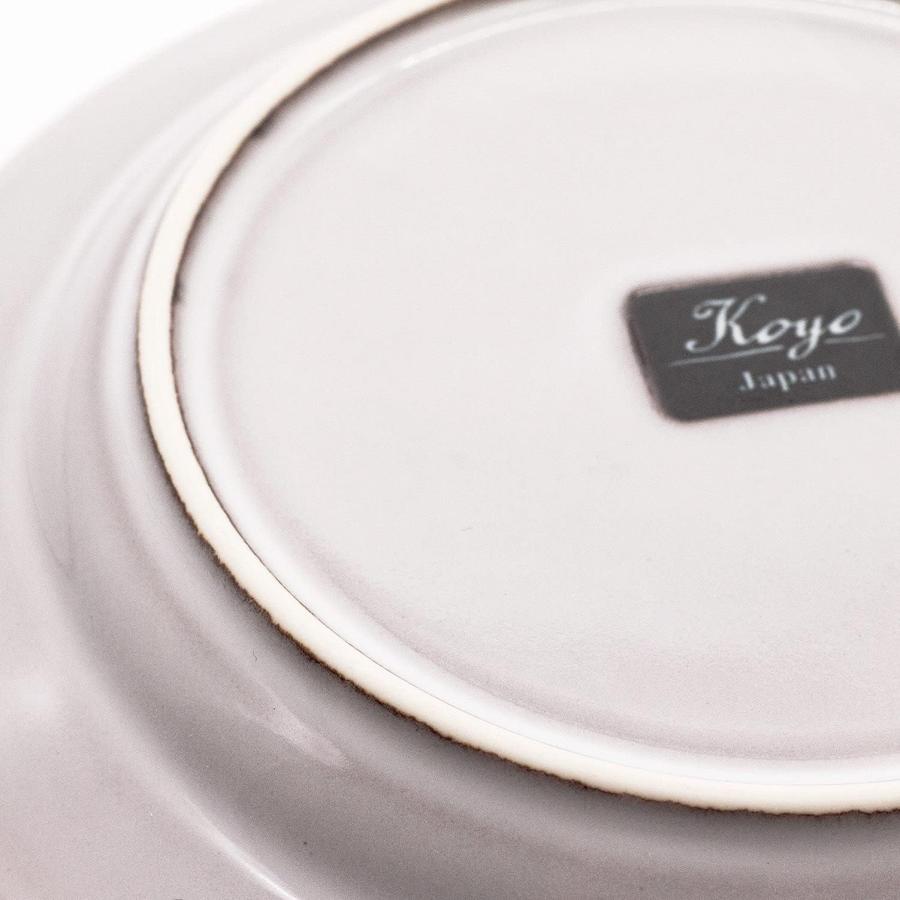 Koyo 光洋陶器 ラフィネ ディナープレート リム皿 リムプレート 皿 白