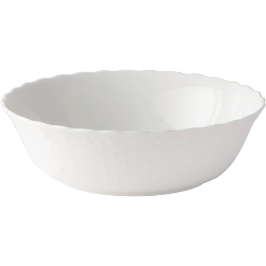 NARUMI ナルミ サラダボウル シルキーホワイト 16cm ホワイト かわいい