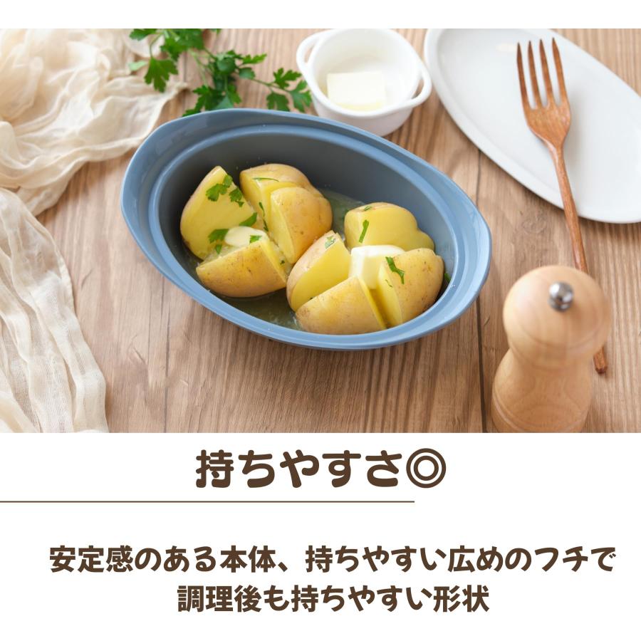 ケヴンハウン Kevnhaun シリコンスチーマー オーバル ブルー 電子