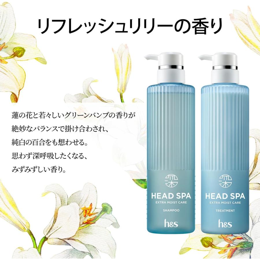 h&s 医薬部外品 深ヘッドスパ 新モデル シャンプー&トリートメント