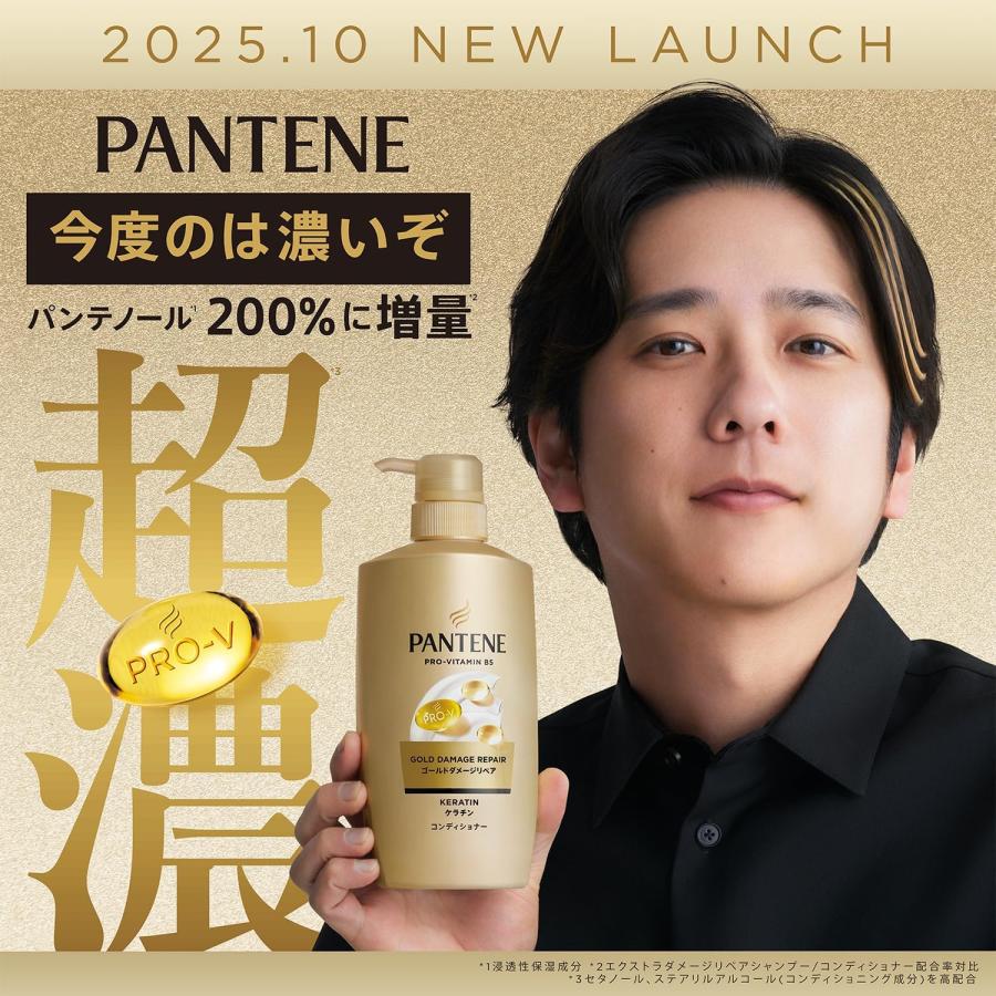 パンテーン 新モデル シャンプー&コンディショナーセット 500g+500g 詰