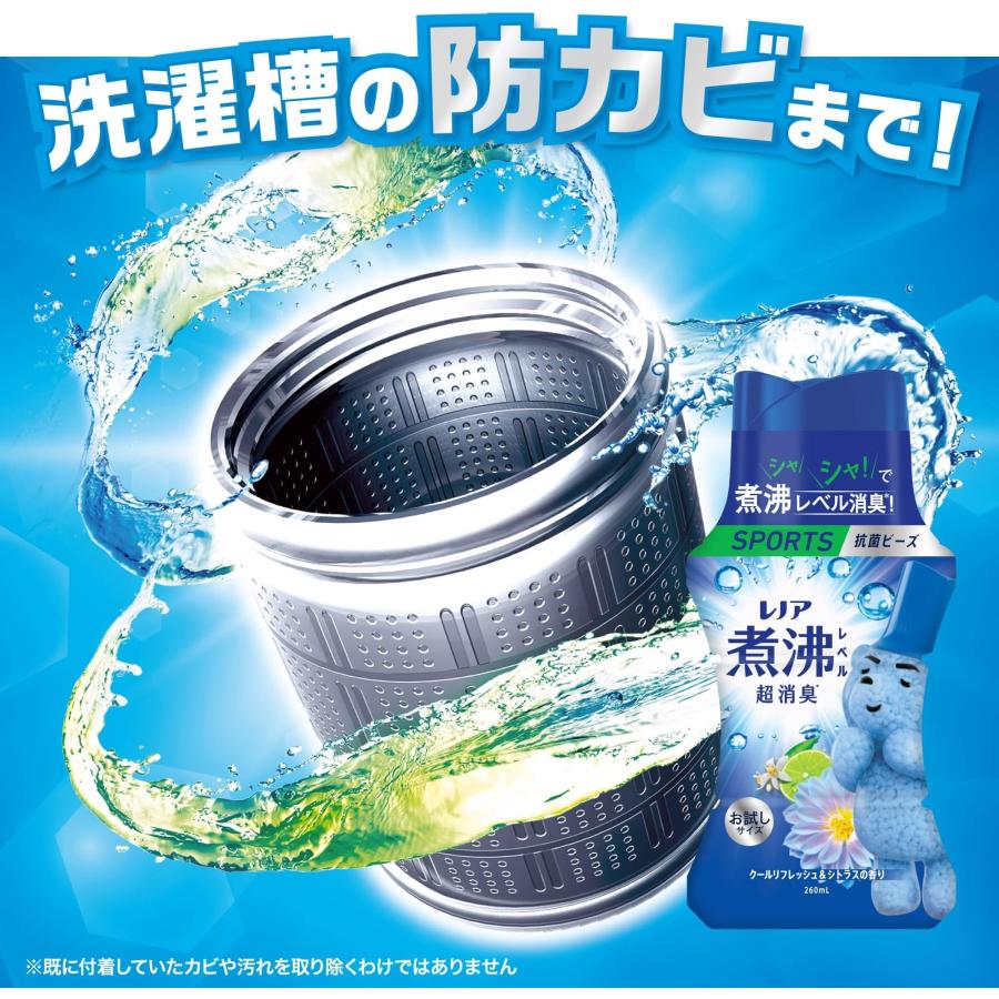 レノア アロマジュエル・煮沸レベル抗菌ビーズ ビーグマデザインお試し