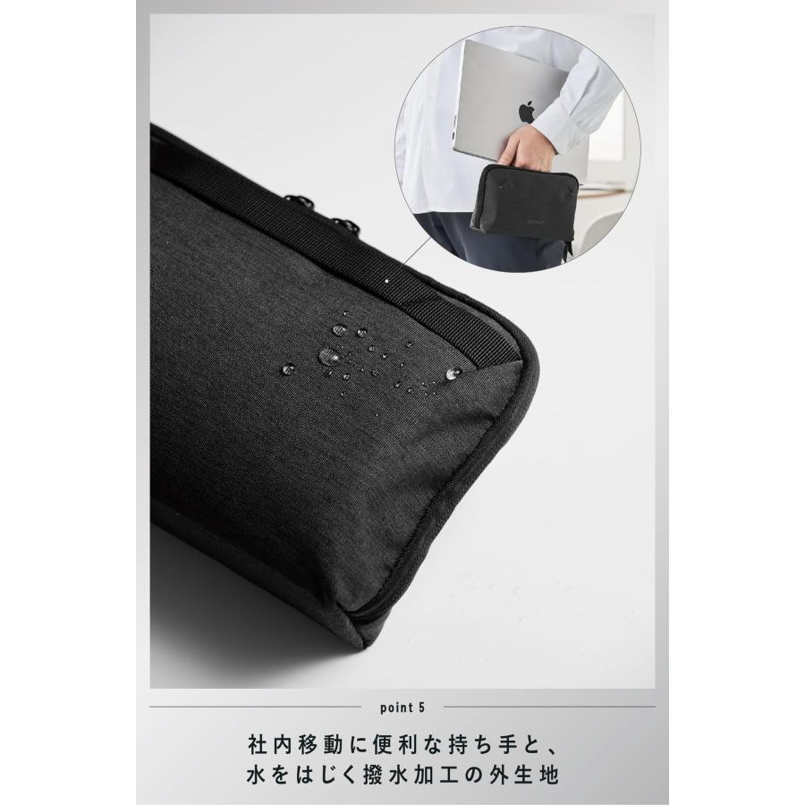 KOKUYO（コクヨ） ガジェットポーチ BIZRACK Mサイズ ブラック AMBG