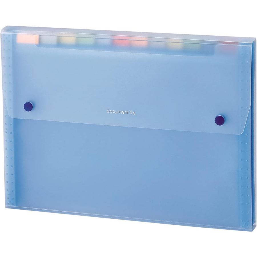 セキセイ ドキュメントファイル ブルー SSS-1212 単品 の商品画像