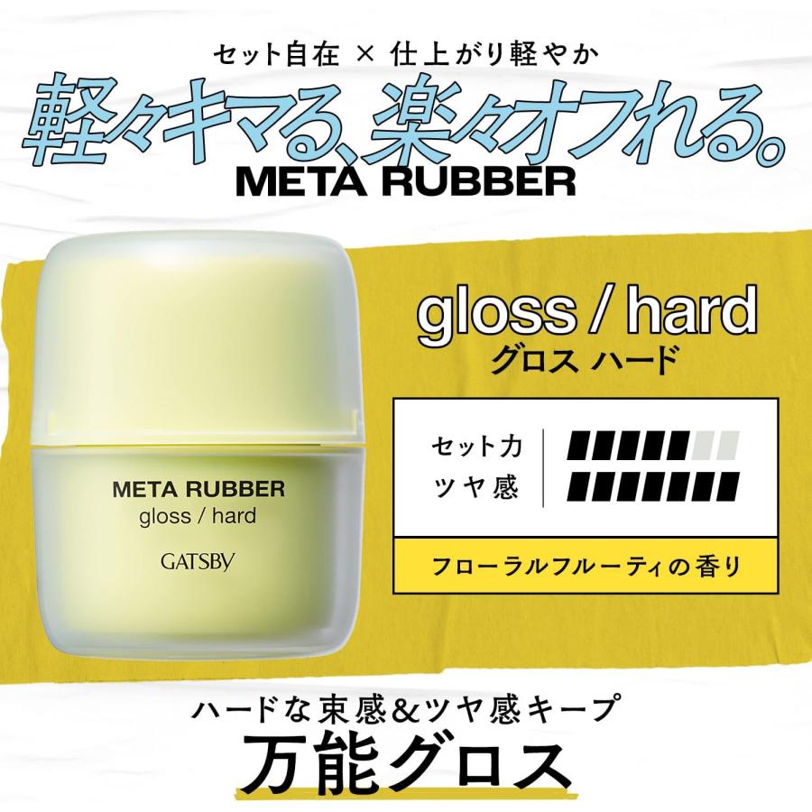 GATSBY（ギャツビー） メタラバー グロス ハード [ ヘアワックス