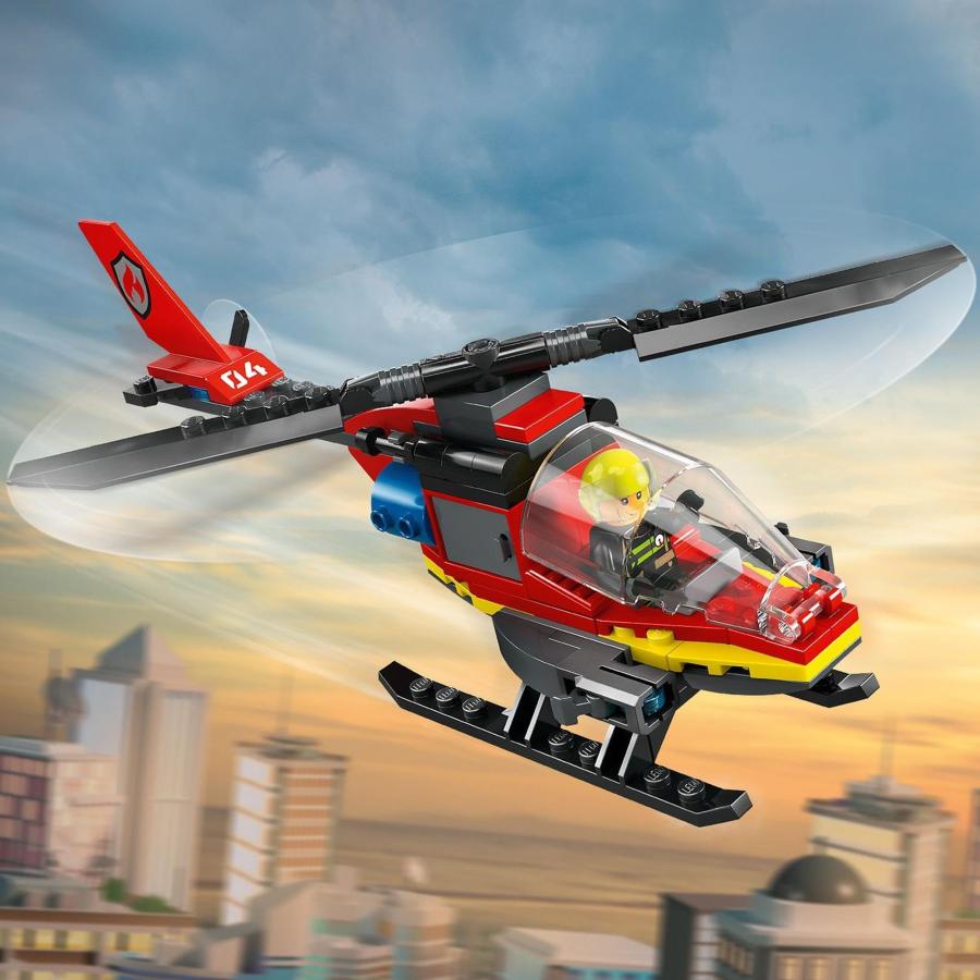 LEGO（レゴ） シティ 消防レスキューヘリコプター おもちゃ 玩具