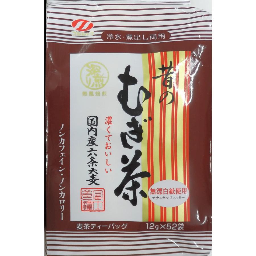 富士食糧 昔のむぎ茶(12g x52P)x2袋 : 葉月Yahoo!店 - 通販
