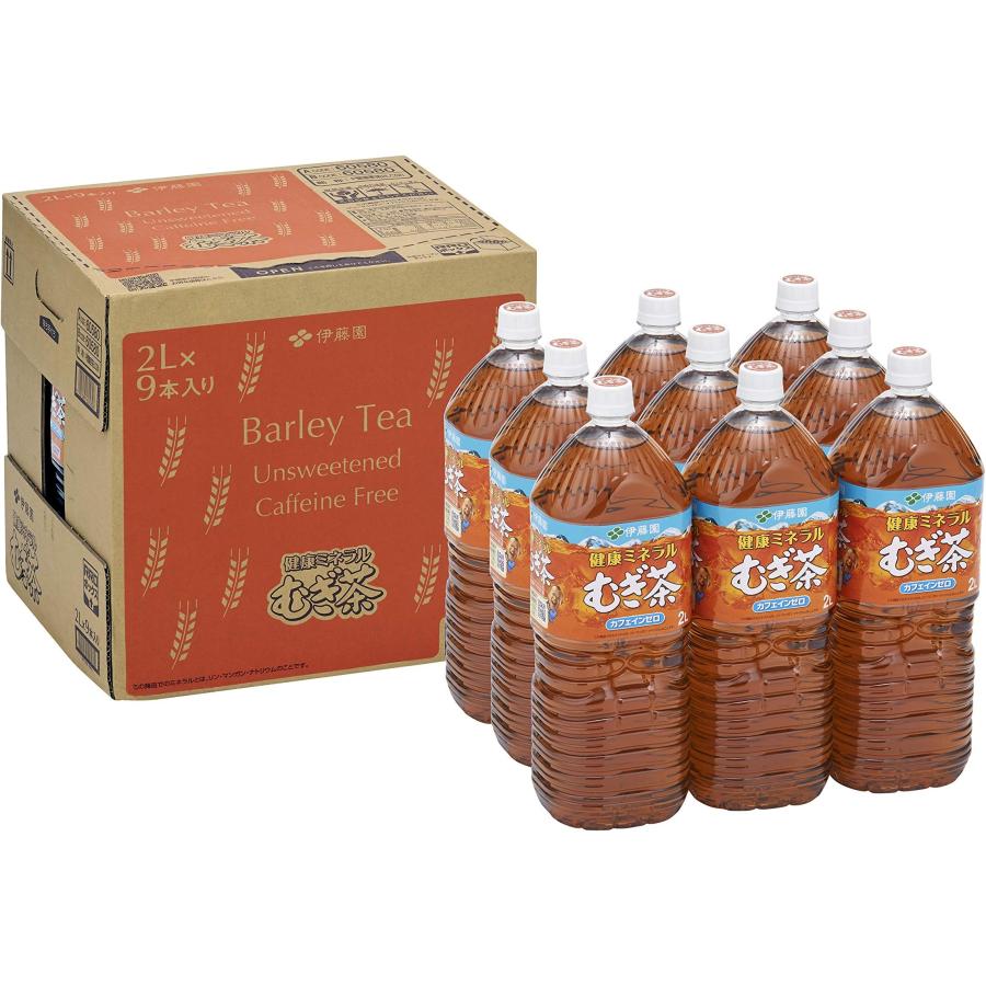 伊藤園（ITO EN） RROボックス 健康ミネラルむぎ茶 2L×9本 : 葉月Yahoo