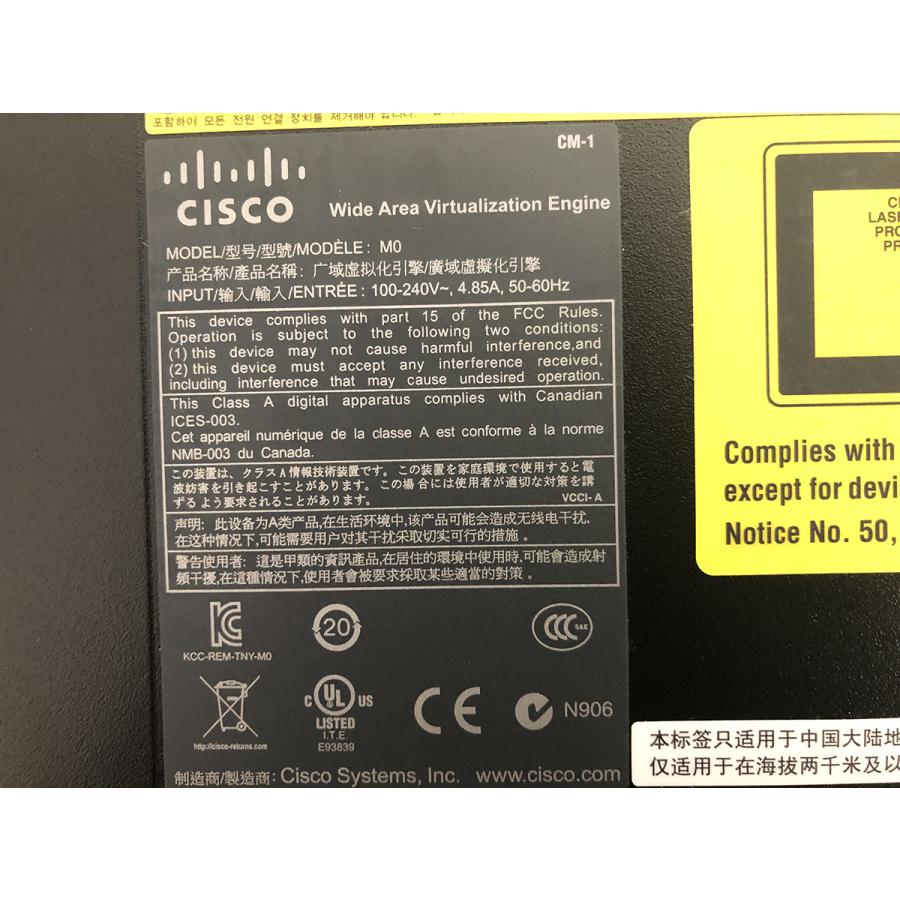 中古□Cisco Wide Area Virtualization Engine 294 WAVE-294-K