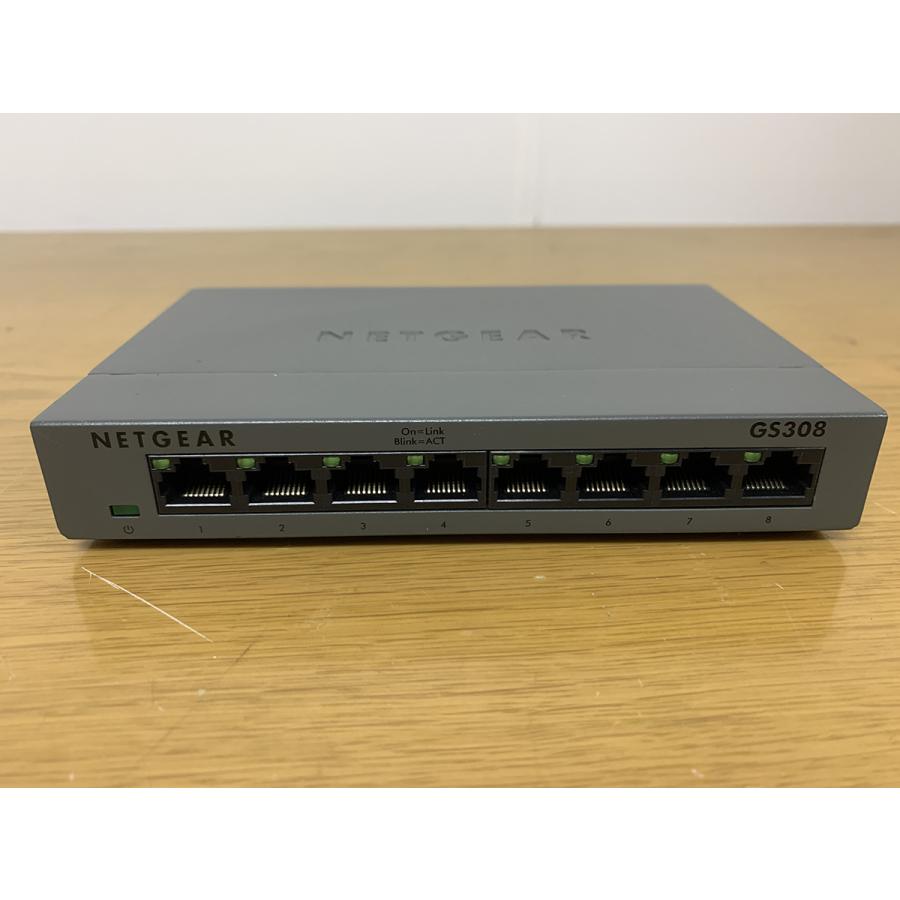 中古□NETGEAR GS308v2 SOHOギガビットイーサネット☆即決即納☆送料