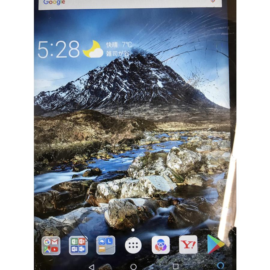 ジャンク□起動OK☆Lenovo TAB4 8 TB-8504F WiFi版 android7.1.1☆画面
