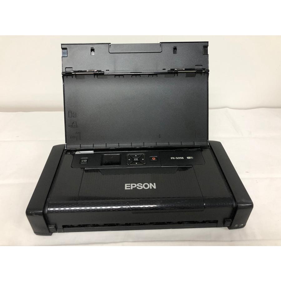 ジャンク□EPSON PX-S05B☆AC付☆通電OK☆メンテナンス