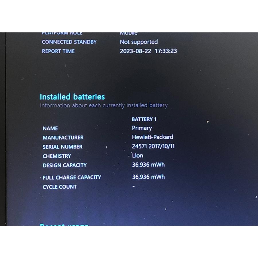 ジャンク□12.5型 HP EliteBook 820 G3 [i3-6100U/4G/SSD:128G/カメラ