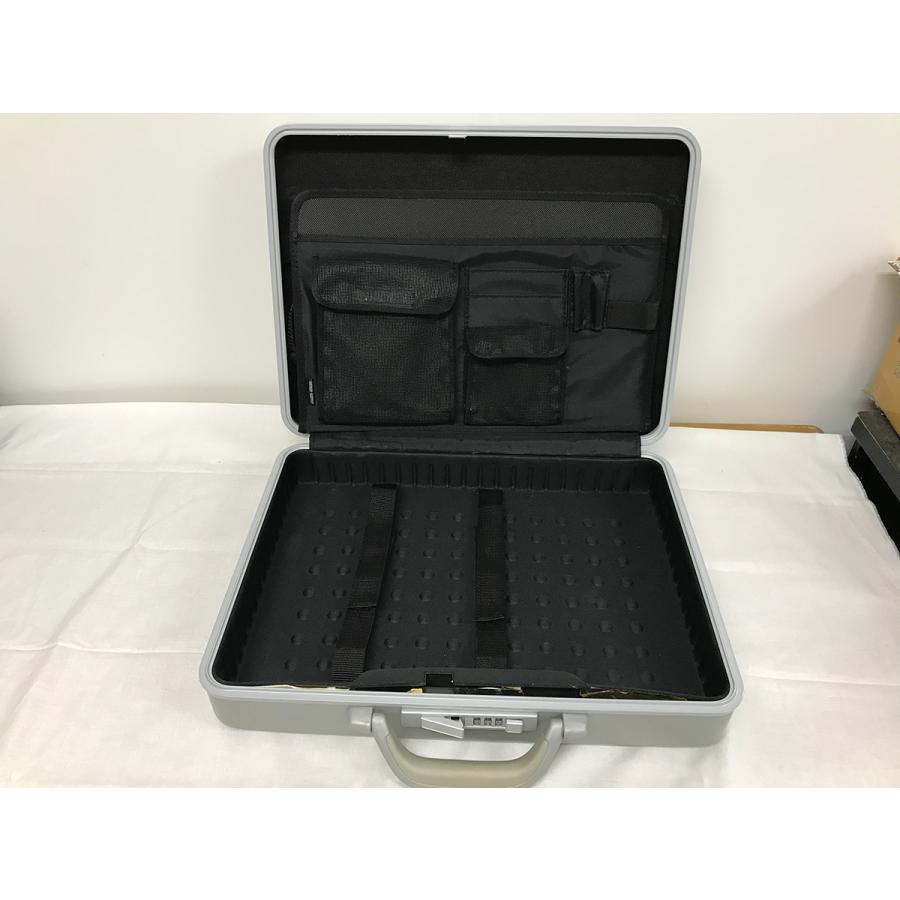 【中古品】アタッシュケース 中古□SANWA ノートPC用ハードケースA4 アタッシュケース BAG-ABS1☆紐