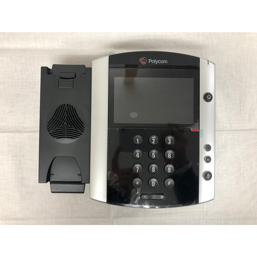 中古□Polycom VVX 600 SIP対応 IP電話機 (PoE対応モデル)☆説明書欠品 