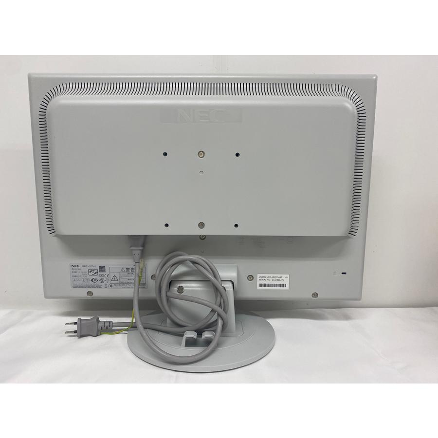 中古□NEC 22型 ディスプレイLCD-AS221WM D-SUB/DVI 液晶モニタ☆動作