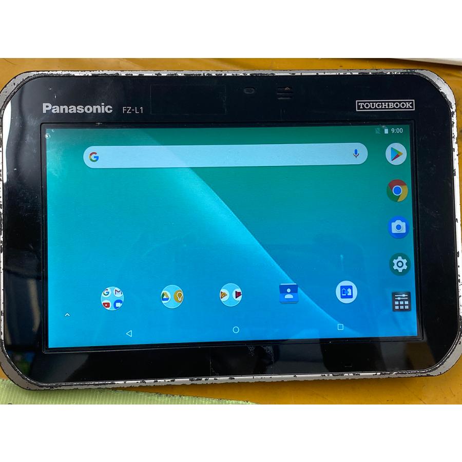 中古■TOUGHBOOK FZ-L1 16G Android8.1 FZ-L1ADAZZAJ docomo版、ハンドストラップ、ペン付★送料無料の画像