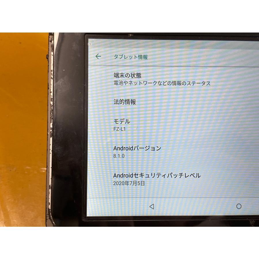 中古■TOUGHBOOK FZ-L1 16G Android8.1 FZ-L1ADAZZAJ docomo版、ハンドストラップ、ペン付★送料無料の画像