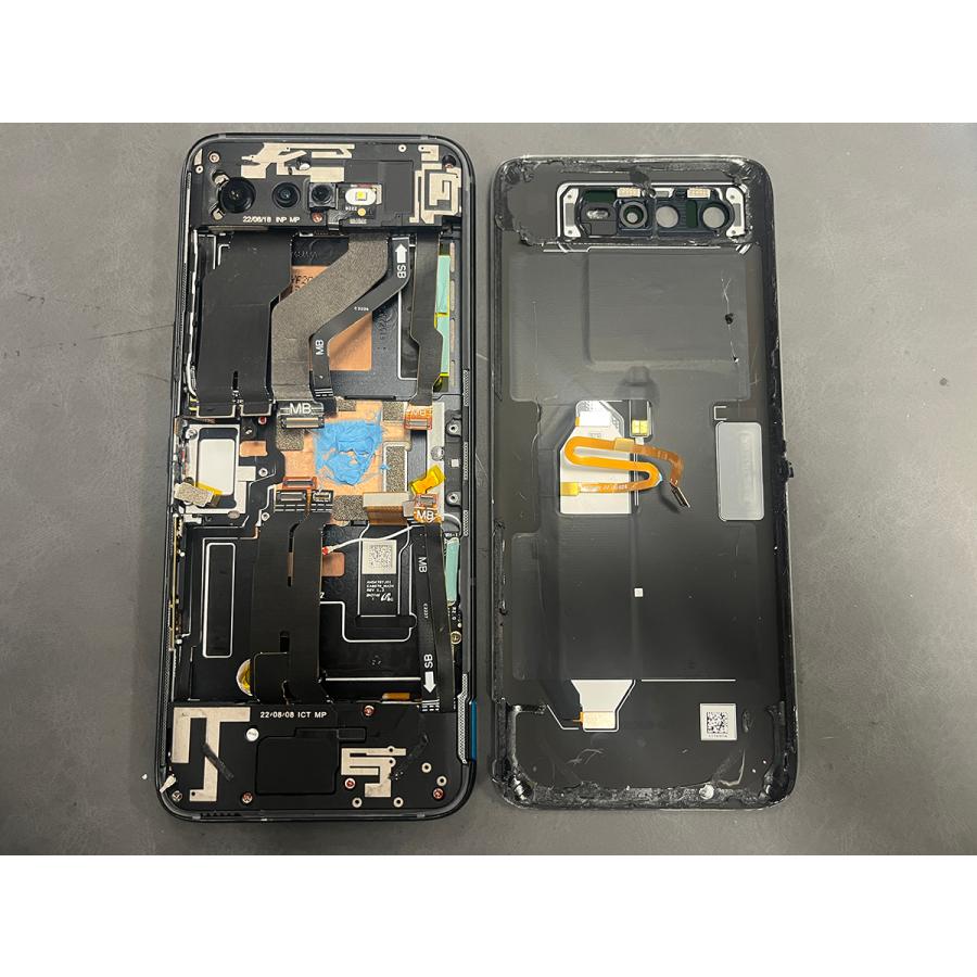 ジャンク□ASUS ROG Phone ROG6-WH16R512 ロジックボード基盤無 破損